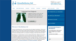 Desktop Screenshot of mesothelioma-aid.org